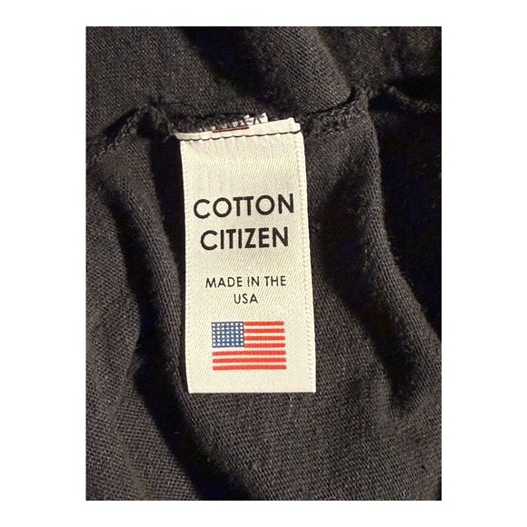 Cotton Citizen Men's Crew‎ Neck T-Shirt Short Sleeve Casual Top Made in USA - Picture 6 of 7
